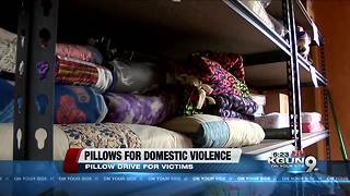 Pillow drive kicks off for domestic violence victims