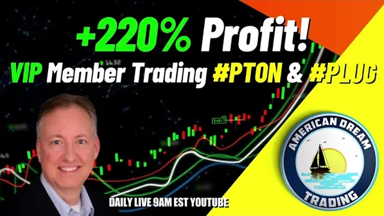 The Power Of VIP Trading - How A VIP Member Scored +220% Profit On $PTON & $PLUG