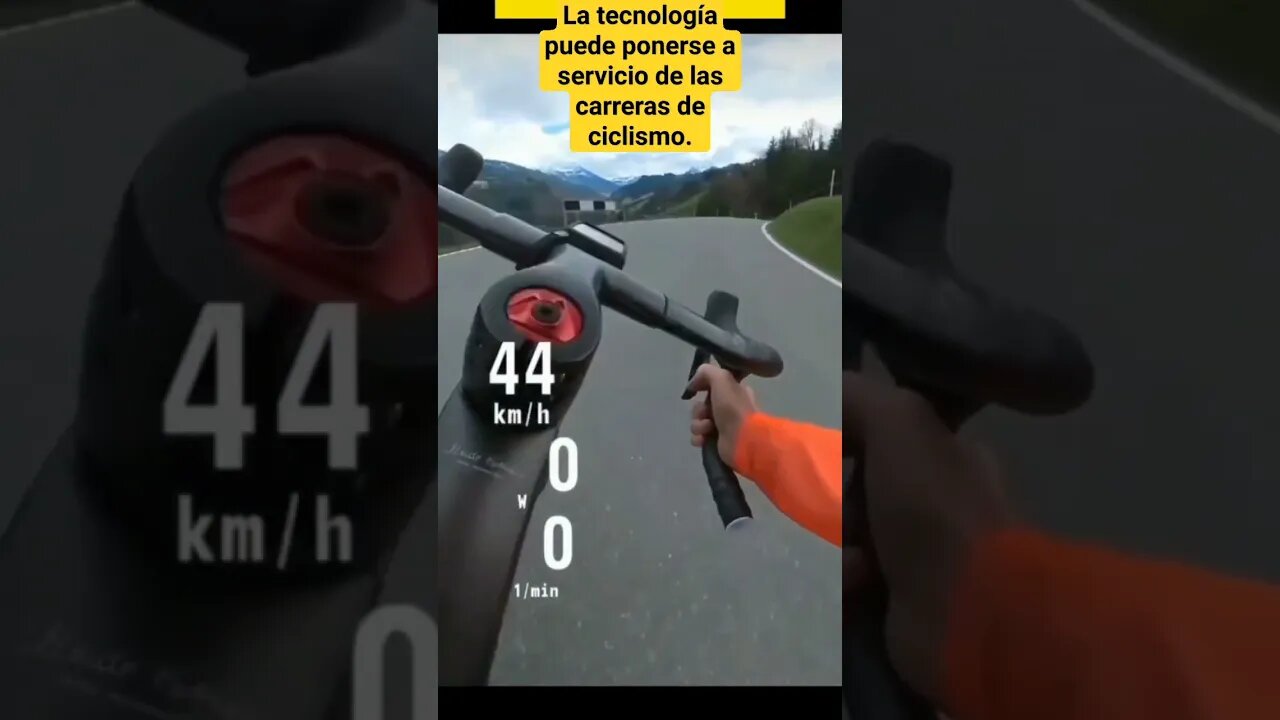 La tecnología puede ponerse a servicio de las carreras de ciclismo.