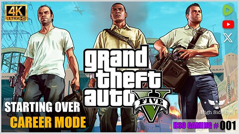 STARTING GTA CAREER OVER w/ Former Spec Ops | HIGH SIDE GAMING 001 [LIVE]