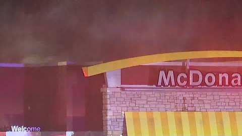 Fire at Canton McDonalds