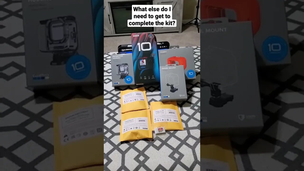 GoPro Hero 10 Unboxing Full Kit!