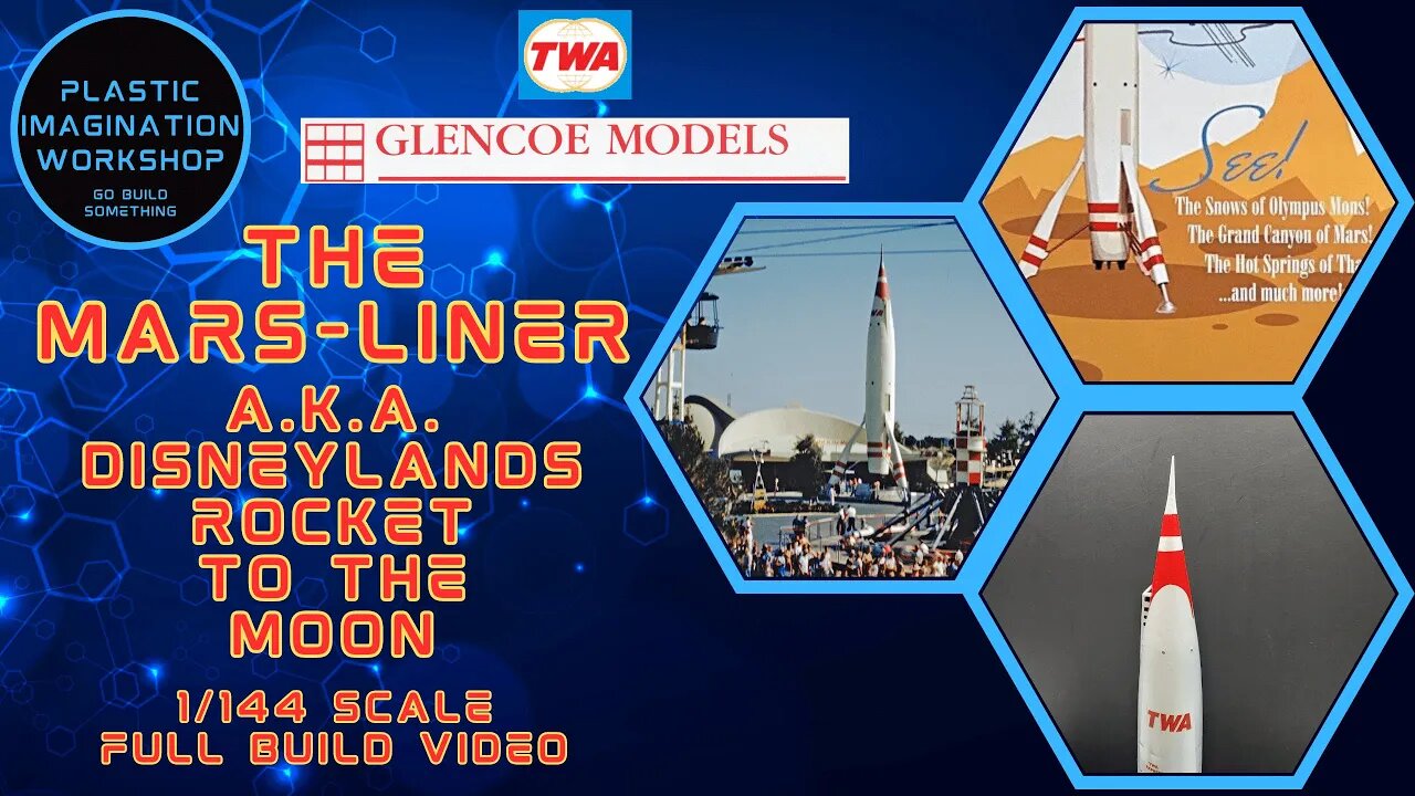The Mars Liner a.k.a the Disneyland TWA Rocket to the Moon Full scale model build
