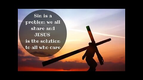 What we need to do about all the sin?