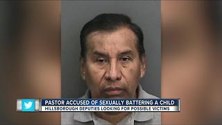 Pastor arrested for sexual battery