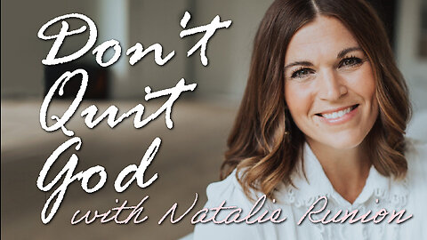 Don't Quit God - Natalie Runion on LIFE Today Live