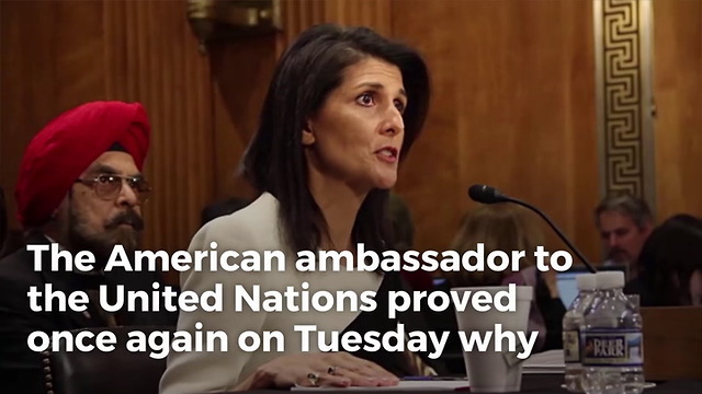 Haley Scorches Palestinians, Blocks Un Meddling In Israel, Then Walks Out All In Matter Of Minutes