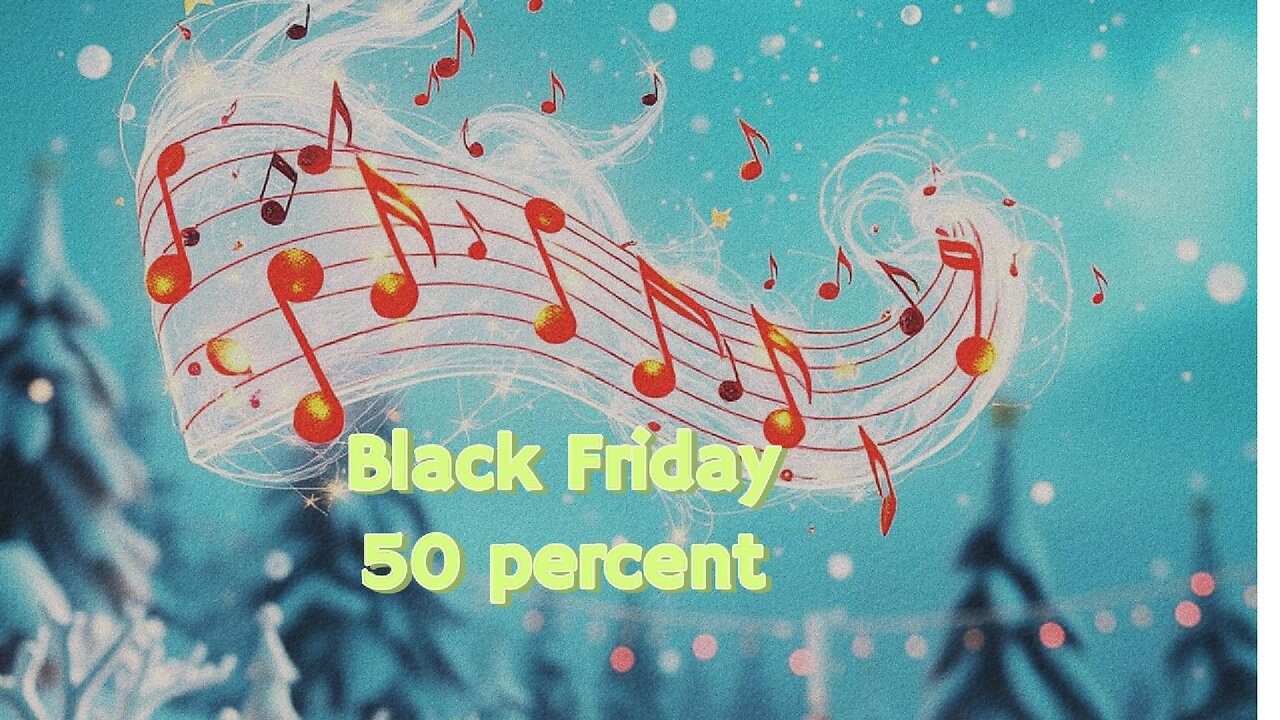 Black Friday 50 percent