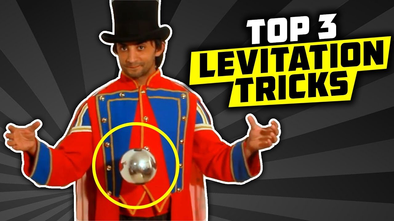 3 TRUQUES MÁGICOS DE LEVITAÇÃO SECRETA REVELADOS (passo a passo)!