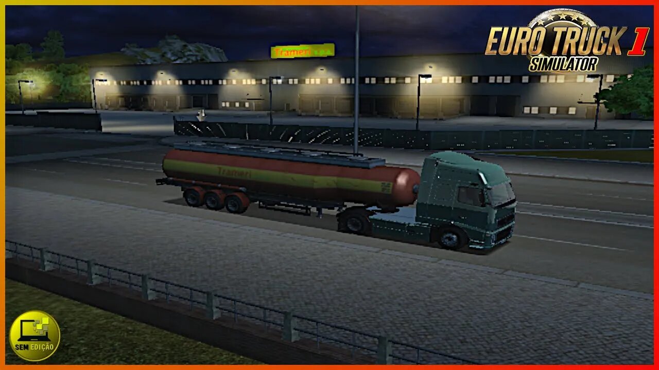 EURO TRUCK SIMULATOR 1 PT BR BORA JOGAR #17 ROMA BORDEUAX TRANSPORTANDO DIESEL #semedissaum #pc