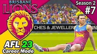 TOP 8 IN JEOPARDY! AFL 23 Brisbane Lions Management Career Gameplay Season 2 #7