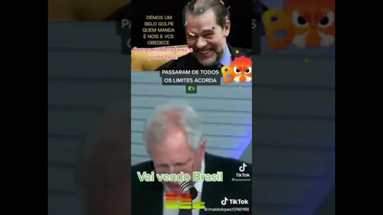 Augusto Nunes Falando Do Asqueroso STF Que Se Acham Presidentes Do Brasil