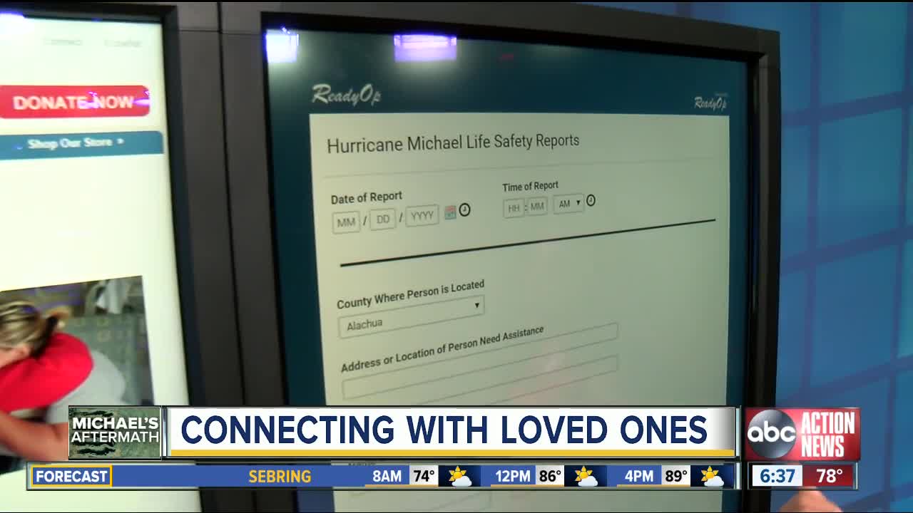 How to check on your loved ones and mark yourself as 'safe and well' after Hurricane Michael