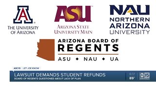 Will Arizona college students get refunds for unused services?