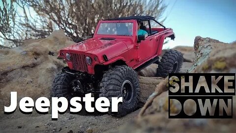 Jeepster Shake Down Run - Custom Jeepster 1/24 Hard Body