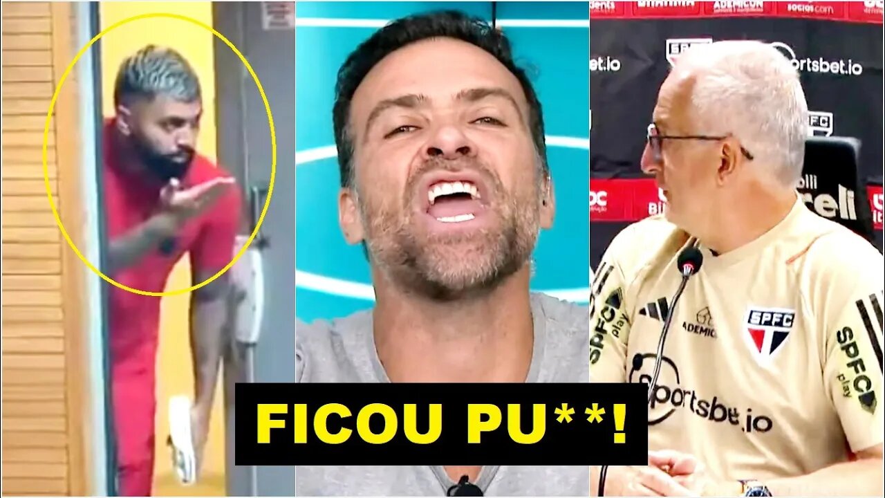 "EU NUNCA VI ISSO! O Gabigol foi MANDAR BEIJO pro Dorival! É UMA AFRONTA!" Pilhado DETONA o Flamengo