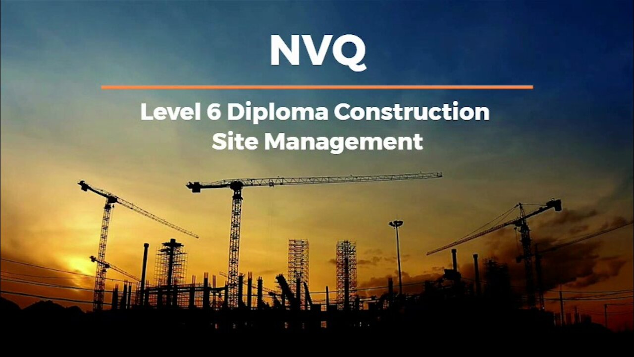 NVQ Level 6 Diploma