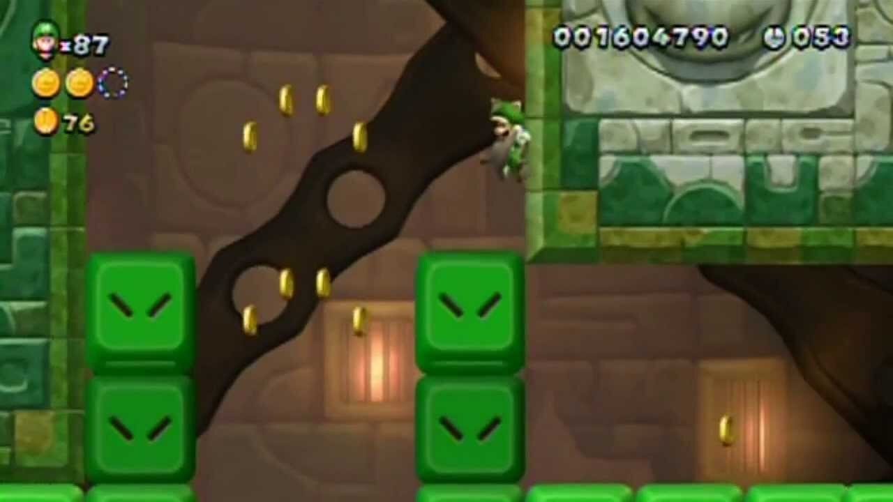 New Super Luigi U Walkthrough Part 11: Floating Foes