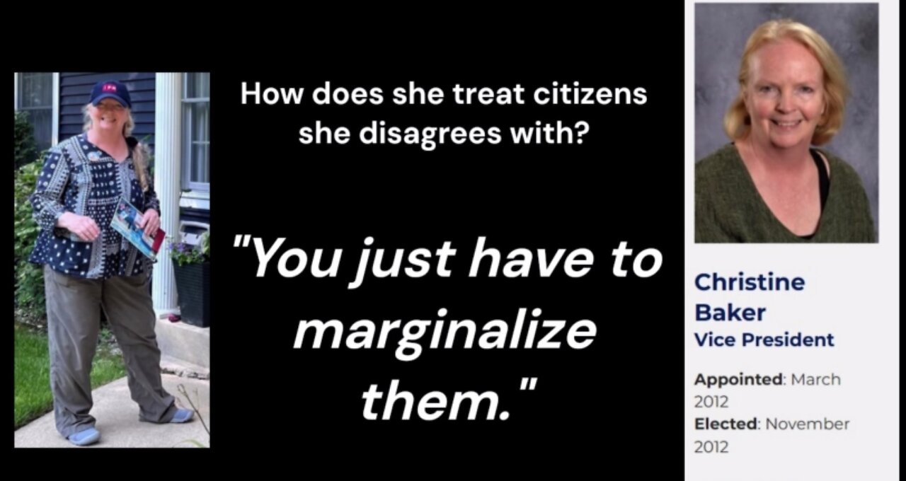Christine Rumble GHAPS Board Member Christine Baker Marginalizes Parents