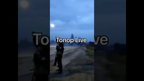 Tanks heading into Ukraine