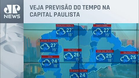 Previsão do tempo aponta dia com chuva para São Paulo nesta quarta (07)