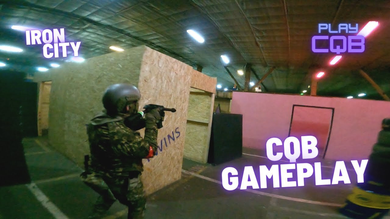 CQB Airsoft Fragmovie. Страйкбол в IronCity. 20.02.2022