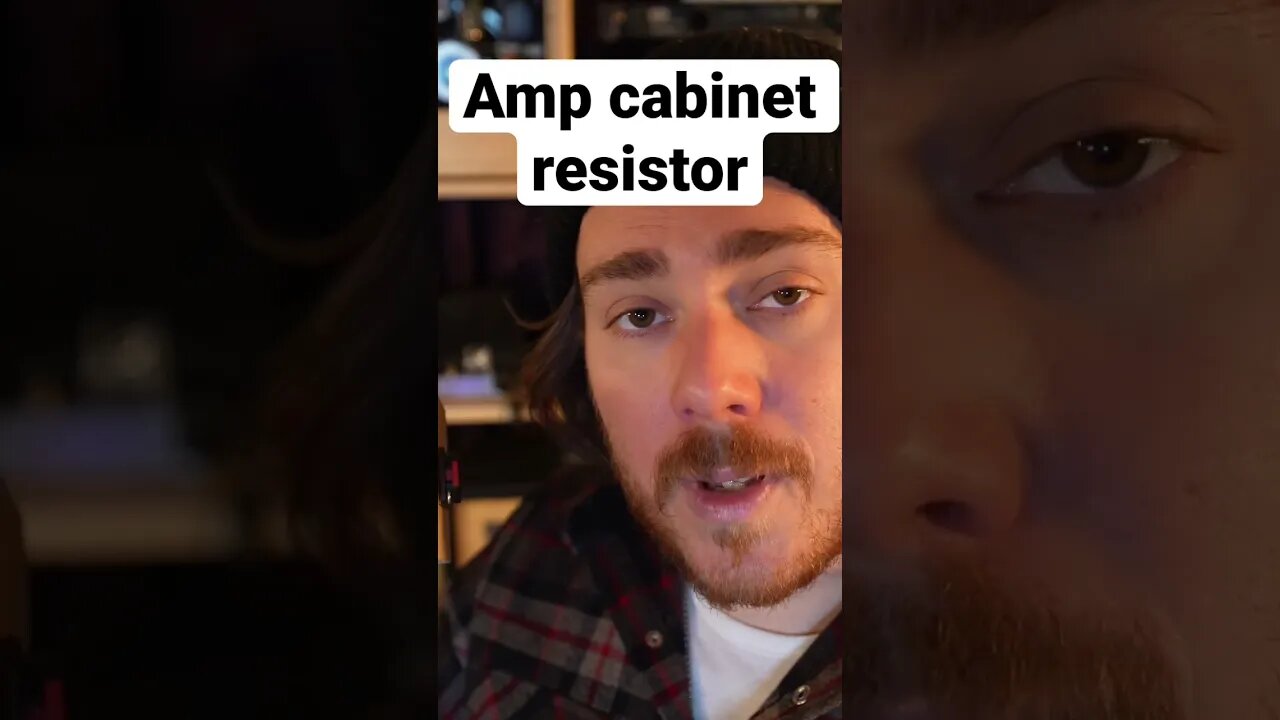 Guitar amp cabinet resistor | guitar hack | #shorts