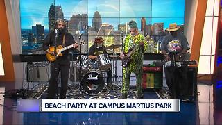 Ras Kente to perform at Campus Martius beach party