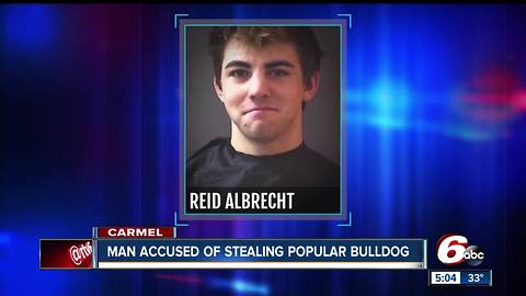 22-year-old accused of stealing popular skateboarding bulldog named Gus from Carmel