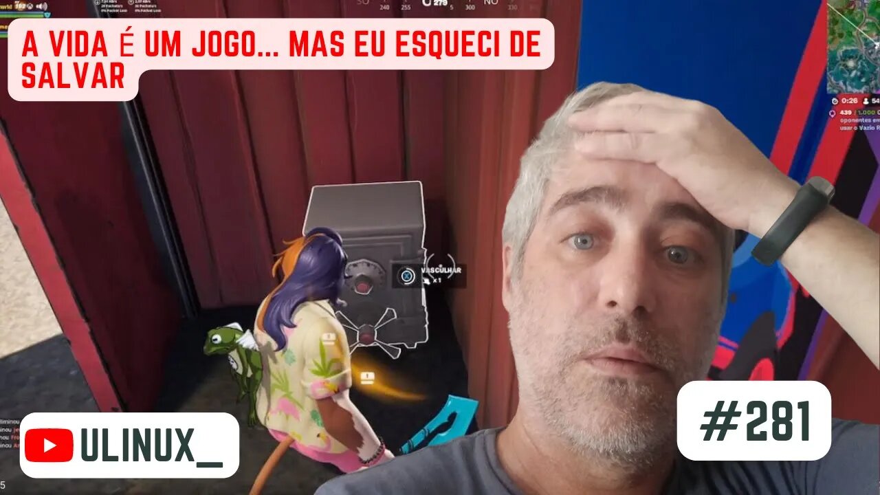 A Vida é um Jogo... Mas Eu Esqueci de Salvar