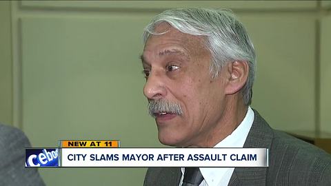 City slams Stow mayor after assault claim