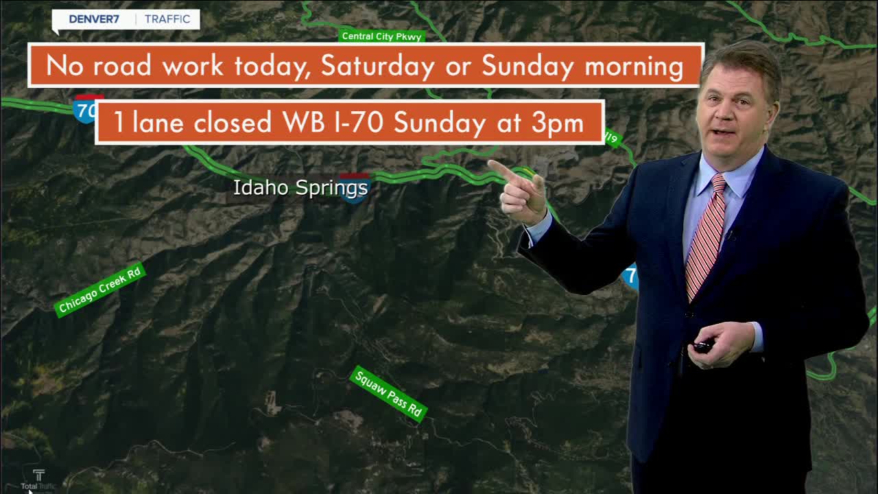 CDOT's paving project to kick into high gear early next week on westbound I-70 in Idaho Springs