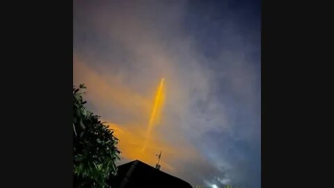 Strange lights in Belgorod