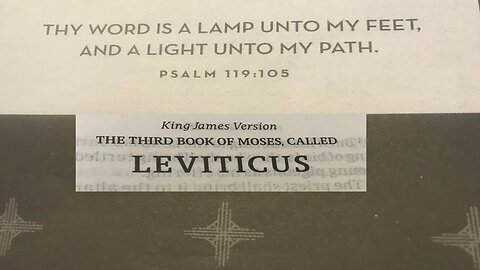 King James Version (KJV) Audio Holy Bible - Old Testament - Leviticus - Chapter 23