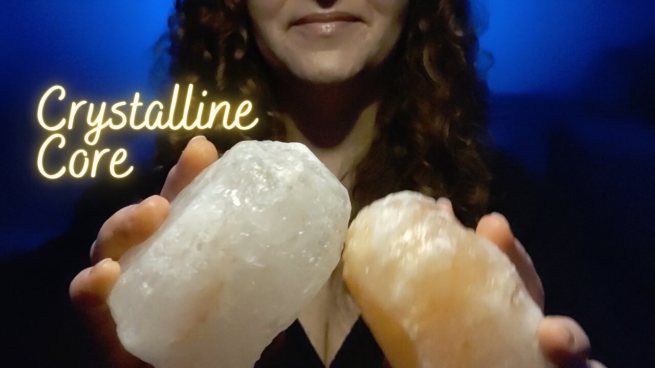 ASMR Crystal Energy Healing Activate Crystalline Core 💎 Raise Vibration Soft Spoken Meditation