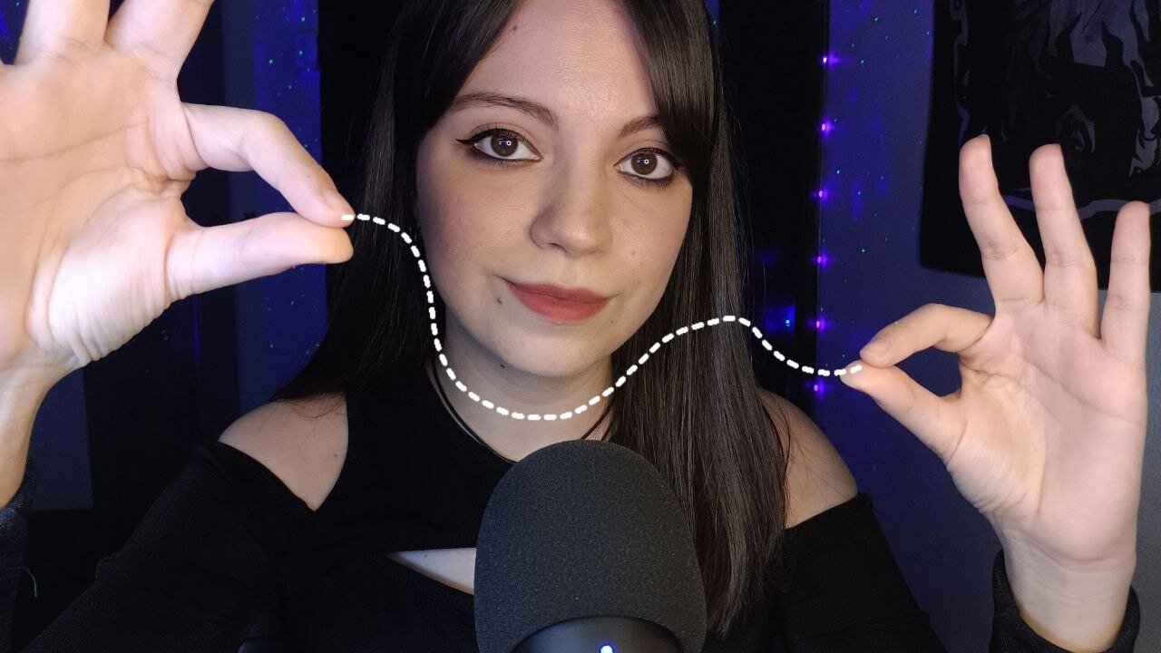 ASMR - Ajustando cada parte do teu rosto