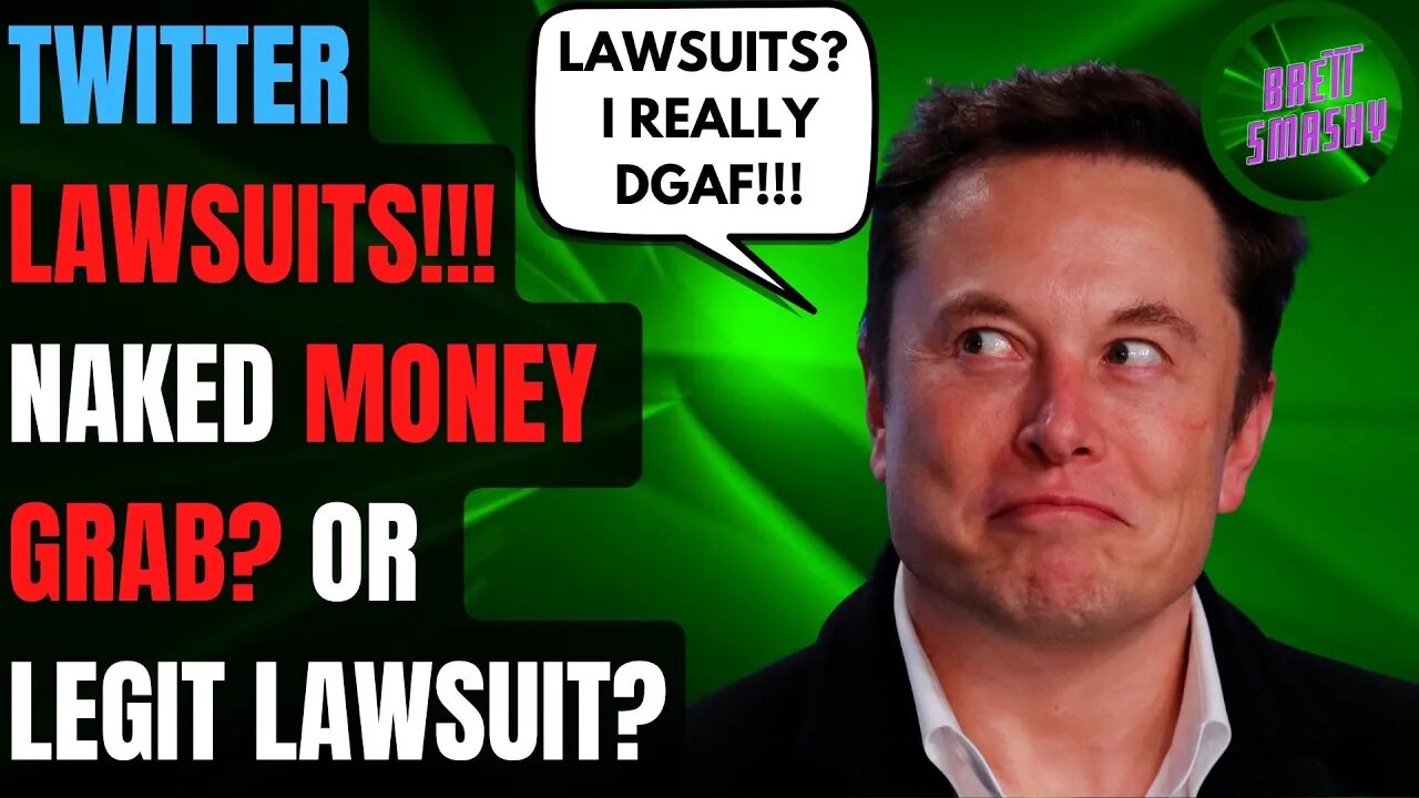 Twitter LAYOFFS! Lawsuits FILED! Legit or Money Grab?