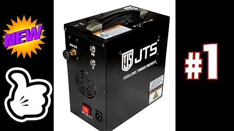 JTS Personal Airgun Compressor 4500 psi with auto shutoff