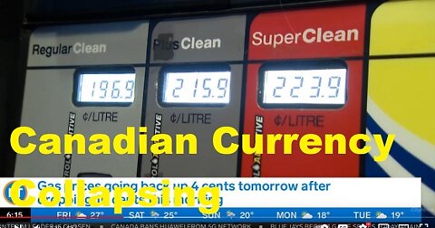 Canadian Currency Collapsing