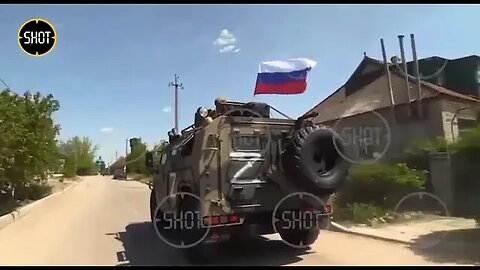 Motor rally in the Kherson region dedicated to the Victory Day.