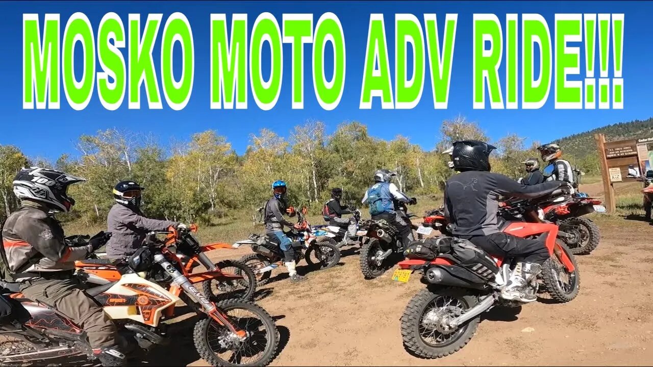 MOSKO MOTO DUSTY LIZARD ADV MOTORCYCLE RALLY : NO TURNING BACK