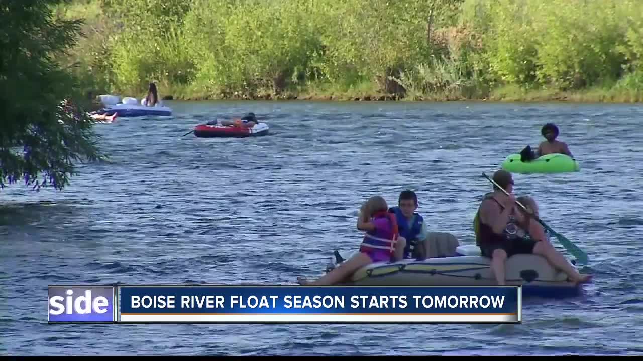 The Boise River float season will open Tuesday, July 2