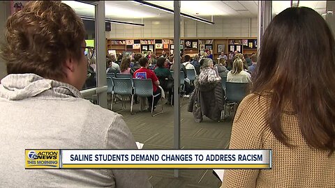 Students accused of sending racist Snapchat messages now suing school in Saline