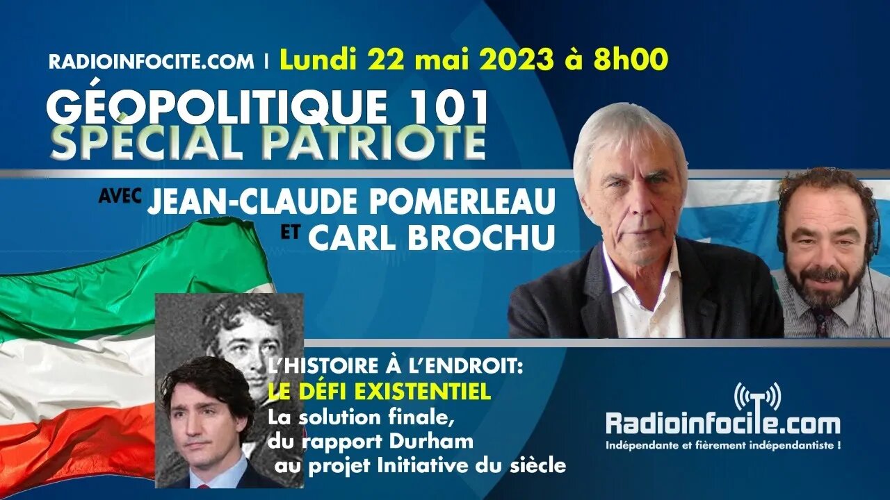 Le défi existentiel avec Jean-Claude Pomerleau | Géopolitique-101