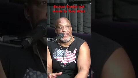 Bruiser Brodys last words to Tony Atlas