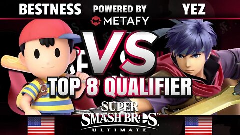 FPS4 Online - BestNess (Ness) vs. USAE | PvE | Yez (Ike) - Smash Ultimate Top 8 Qualifier