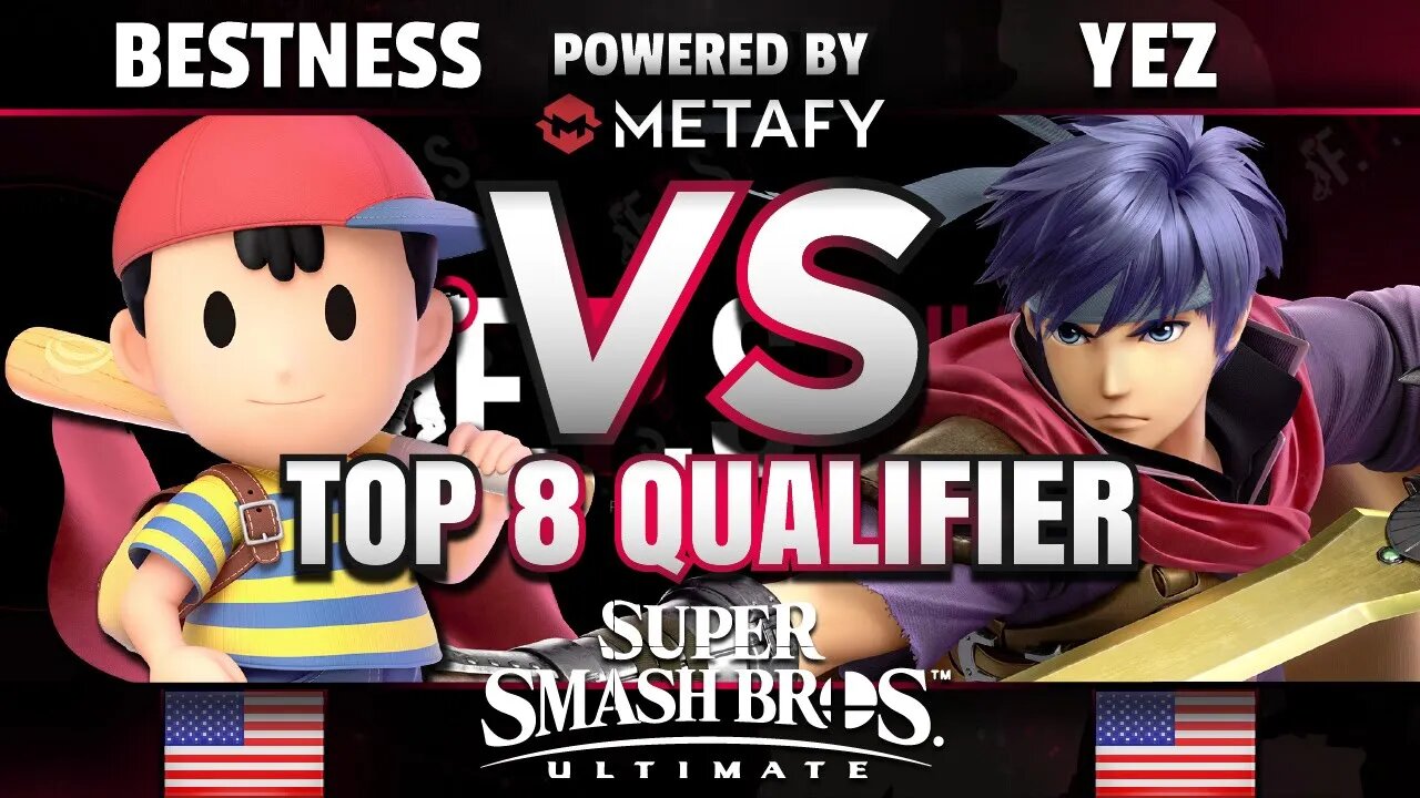 FPS4 Online - BestNess (Ness) vs. USAE | PvE | Yez (Ike) - Smash Ultimate Top 8 Qualifier