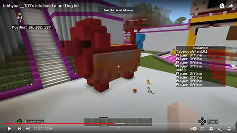 tabbycat__101's lets build a hot Dog lol