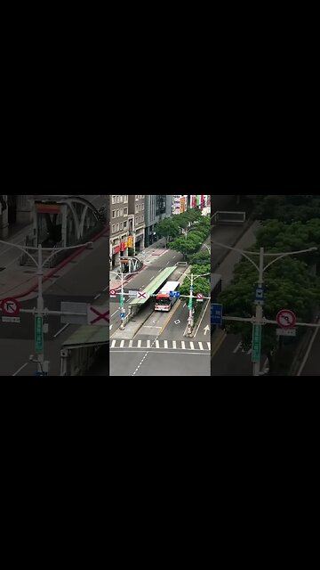 Taipei streets empty for air raid drill simulating Chinese attack on Taiwan