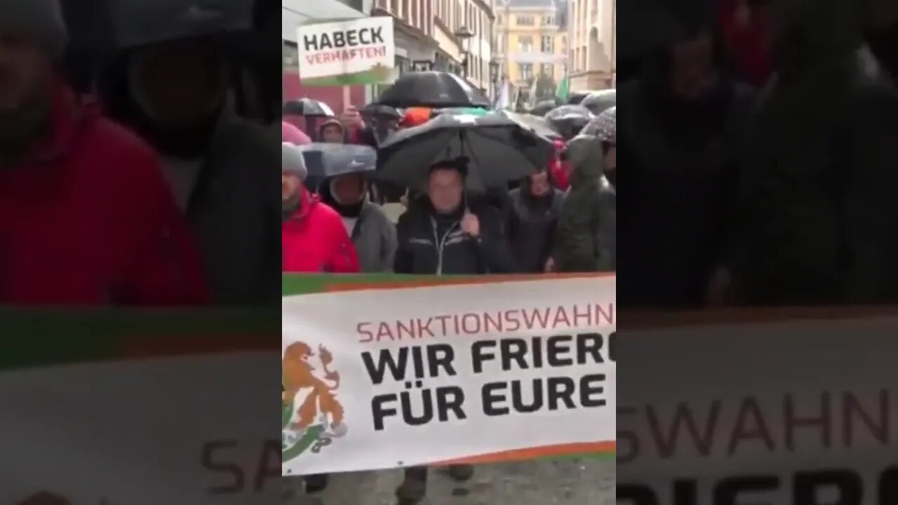 Protesters rally against soaring energy costs in Germany, Stop sanctions madness!